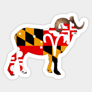 Aries (Maryland) Sticker